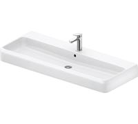 Duravit Lavabo Qatego 2382120000 120×47 cm, 1 trou pour robinetterie, trop-plein, blanc brillant