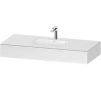 Duravit Collection One lavabo à encastrer avec console, 1200x550x170mm, QA4692018180000, Couleur: Blanc Mat