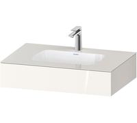 Duravit Collection One lavabo à encastrer avec console, 800x550x170mm, QA4690022220000, Couleur: Blanc brillant