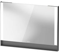 Duravit Collection One Miroirs, champs lumineux latéraux, intensité lumineuse variable, 1000x750x65mm, QA7083049490100, Couleur: Graphite mat/avec rÃ©troviseur chauffant