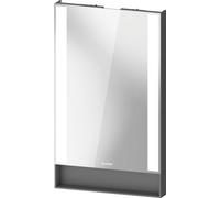 Duravit Collection One Miroirs, champs lumineux latéraux, intensité lumineuse variable, 450x750x65mm, QA7080049490000, Couleur: Graphite mat