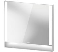 Duravit Qatego Miroirs, champs lumineux latéraux, intensité lumineuse variable, 800x750x65mm, QA7082018180100, Couleur: Blanc mat/avec miroir chauffant