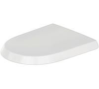 Duravit Collection One Siège de WC, plastique thermodurci, abaissement automatique, blanc ultra-brillant 463x369x44mm, 0026890000