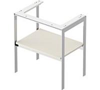 Duravit Console pour lavabo White Tulip WT454003939 68,4 x 45 cm, Nordic white satiné, sur pied, métal