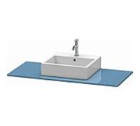 Duravit Console XSquare XS060D04747 80x55cm, avec 1 découpe, pierre Blue très brillant