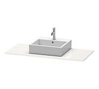 Duravit Console XSquare XS060D08585 80x55cm, avec 1 découpe, blanc très brillant