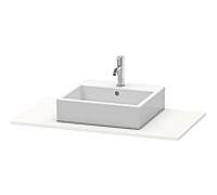 Duravit console XSquare XS060E03636 100x55cm, avec découpe 2000 , finition satinée blanche
