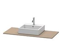 Duravit console XSquare XS060F07575 120x55cm, avec découpe 2000 , Lin