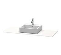 Duravit console XSquare XS060GM1818 140x55cm, avec découpe 2000 , centre, blanc mat