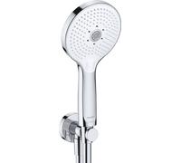 Duravit coude mural UV0630009010 DN 15, avec support douchette, rosace ronde, chromé