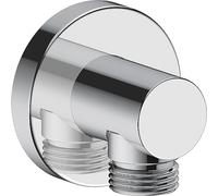 Duravit Coude de raccordement pour flexible Chromé brillant - rosace ronde - UV0630008010