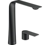 Duravit D.1 Mélangeur lavabo 2 trous XL, sans vidage escamotable, D11130002046, Couleur: Noir Mat
