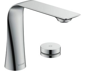 Duravit D.1e Raccord électronique 2 trous M avec bloc d'alimentation enfichable, D11100007010, Couleur: chrome