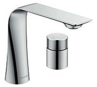 Duravit D. 2000 Duravit 2 trous D11120009010 sans garniture de vidage, avec poignée rotative, saillie 148 mm, chrome