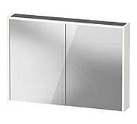 Duravit D-Code armoire à glace avec miroir DC7107018180000 1000x700x148, Weiß Matt , prise, éclairage LED