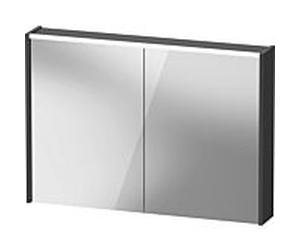 Duravit D-Code armoire à glace DC7107049491000 1000x700x148, graphite mat, douille E, éclairage LED