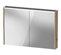 Duravit D-Code armoire à glace DC7107055551000 1000x700x148, chêne marbré mat, prise E, éclairage LED