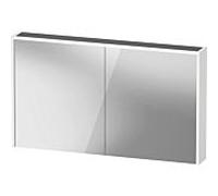 Duravit D-Code armoire à glace avec miroir DC7108018181000 1200x700x148, Weiß Matt , prise E, éclairage LED