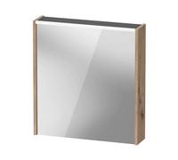 Duravit D-Code Armoire de toilette, 1 porte, DC7105R55550000,