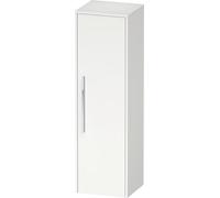 Duravit D-Code Armoire mi-Haute, 1 Porte avec butée à Droite, 400x360x1320mm, avec poignée, DC1338R10180000, Couleur: Blanc Mat