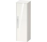Duravit D-Code Armoire mi-haute, 1 porte avec butée à droite, 400x360x1320mm, avec poignée, DC1338R10220000, Couleur: Corps blanc brillant, Poignée chrome brillant