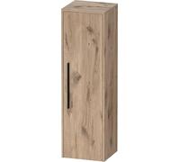 Duravit D-Code Armoire mi-Haute, 1 Porte avec butée à Droite, 400x360x1320mm, avec poignée, DC1338RBD550000, Couleur: Chêne Marbré Mat