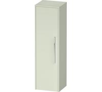 Duravit D-Code Armoire mi-Haute, 1 Porte avec butée à Gauche, 400x360x1320mm, avec poignée, DC1338L10HH0000, Couleur: Vert pâle Mat