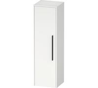 Duravit D-Code Armoire mi-Haute, 1 Porte avec butée à Gauche, 400x360x1320mm, avec poignée, DC1338LBD180000, Couleur: Blanc Mat