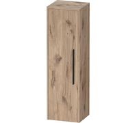 Duravit D-Code Armoire mi-Haute, 1 Porte avec butée à Gauche, 400x360x1320mm, avec poignée, DC1338LBD550000, Couleur: Chêne Marbré Mat