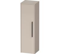 Duravit D-Code armoire mi-haute DC1338LBD910000 poignées noir diamant, taupe mat, 400x1320x36
