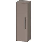 Duravit D-Code armoire mi-haute DC1338L10430000 poignée chromée, Basalt Matt , 400x1320x36 mm