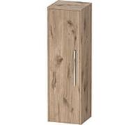 Duravit D-Code armoire mi-haute DC1338L10550000 poignée chrome, chêne marbre, 400x1320x36 mm