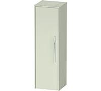 Duravit Armoire mi-haute D‑Code DC1338L10HH0000 1 porte, poignée chromée, vert pâle mat, 400x1320x36 mm