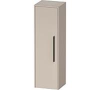 Duravit D-Code armoire mi-haute DC1338LBD910000 poignées diamant noir, Taupe Matt , 400x1320x36 mm