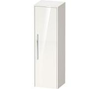 Duravit Armoire mi-haute D-Code DC1338R10220000 Poignée chromée Blanc brillant 400x1320x36 mm
