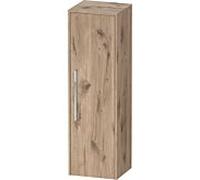 Duravit D-Code armoire mi-haute DC1338R10550000 poignée chrome, chêne marbre, 400x1320x36 mm