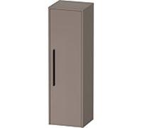 Duravit D-Code armoire mi-haute DC1338RBD430000 poignées noir diamant, basalte mat, 400x1320x36 mm