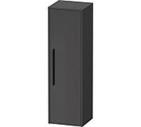 Duravit D-Code armoire mi-haute DC1338RBD490000 poignées diamant noir, Graphit Matt , 400x1320x36 mm