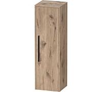 Duravit Armoire mi-haute D-Code DC1338RBD550000, poignées noir diamant, chêne marbre, 400×1320×36 mm