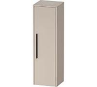 Duravit D-Code armoire mi-haute DC1338RBD910000 poignées diamant noir, Taupe Matt , 400x1320x36 mm
