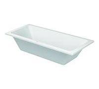 Duravit D-Code baignoire rectangulaire 700101000000000 180 x 80 x 40 cm, drain central, 2 dossiers 700101000000000 , blanc
