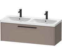 Duravit D-Code bâti-Support pour lavabo, 1 tiroir, 1184x460mm, avec poignée, DC46690BD430000, Couleur: Basalte Mat
