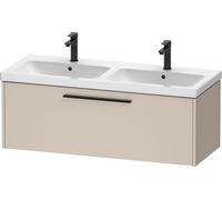 Duravit D-Code bâti-Support pour lavabo, 1 tiroir, 1184x460mm, avec poignée, DC46690BD910000, Couleur: Taupe Mat