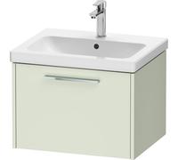 Duravit D-Code bâti-Support pour lavabo, 1 tiroir, 584x460mm, avec poignée, DC4665010HH0000, Couleur: Vert pâle Mat