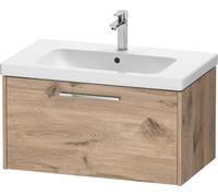 Duravit D-Code bâti-Support pour lavabo, 1 tiroir, 784x460mm, avec poignée, DC4667010550000, Couleur: Chêne Marbré Mat
