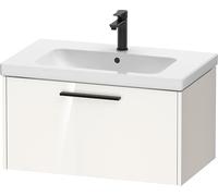 Duravit D-Code bâti-Support pour lavabo, 1 tiroir, 784x460mm, avec poignée, DC46670BD220000, Couleur: Blanc Brillant