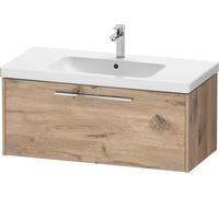 Duravit D-Code bâti-Support pour lavabo, 1 tiroir, 984x460mm, avec poignée, DC4668010550000, Couleur: Chêne Marbré Mat