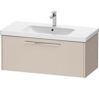 Duravit D-Code bâti-Support pour lavabo, 1 tiroir, 984x460mm, avec poignée, DC4668010910000, Couleur: Taupe Mat