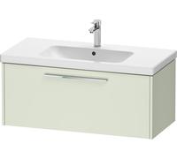 Duravit D-Code bâti-Support pour lavabo, 1 tiroir, 984x460mm, avec poignée, DC4668010HH0000, Couleur: Vert pâle Mat