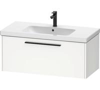 Duravit D-Code bâti-Support pour lavabo, 1 tiroir, 984x460mm, avec poignée, DC46680BD180000, Couleur: Blanc Mat